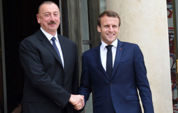 Makrondan İlham Əliyevə: “Fransanın qərəzsizliyinə arxalana bilərsiniz”